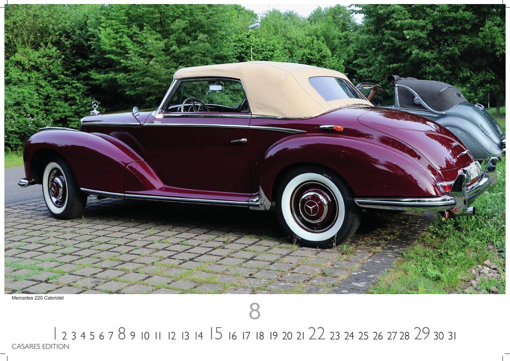 Weitere Ansicht: German Classic Cars Kalender 2027 - Wandkalender | Fotokalender Oldtimer 24x35 cm - deutsche Oldtimer - Meisterwerke deutscher Automobilgeschichte