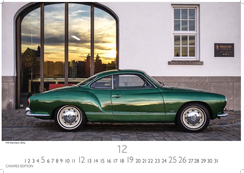 Weitere Ansicht: German Classic Cars Kalender 2027 - Wandkalender | Fotokalender Oldtimer 24x35 cm - deutsche Oldtimer - Meisterwerke deutscher Automobilgeschichte