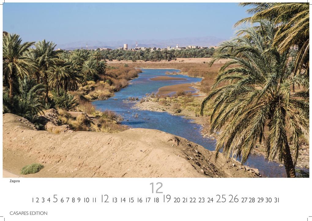 Weitere Ansicht: Marokko Kalender 2027 - Wandkalender | Fotokalender Afrika 24x35 cm - Hochwertiger . für das Jahr 2027 - mit beeindruckenden Bildern aus Marokko. | H. W. Schawe