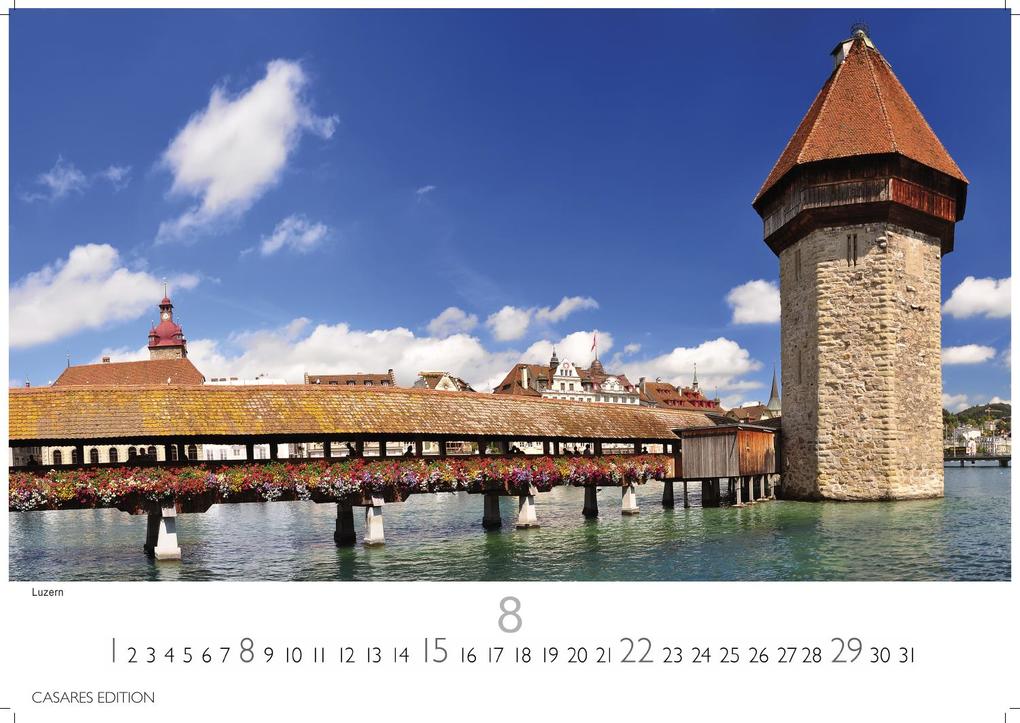 Weitere Ansicht: Schweiz Kalender 2027 - Wandkalender | Fotokalender Alpenländer | Alpenkalender | 24x35cm - . mit den schönsten Orten der Schweiz