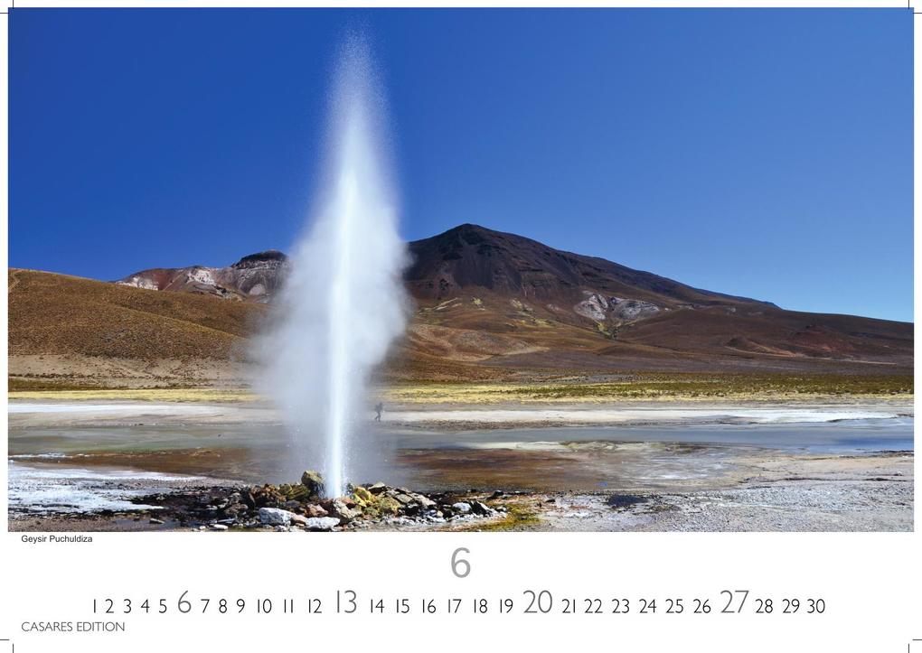 Weitere Ansicht: Chile Kalender 2027 - Wandkalender | Fotokalender Südamerika 35x50cm - Spektakuläre Landschaften von Atacama bis Patagonien, perfekt als Geschenk & Wanddeko
