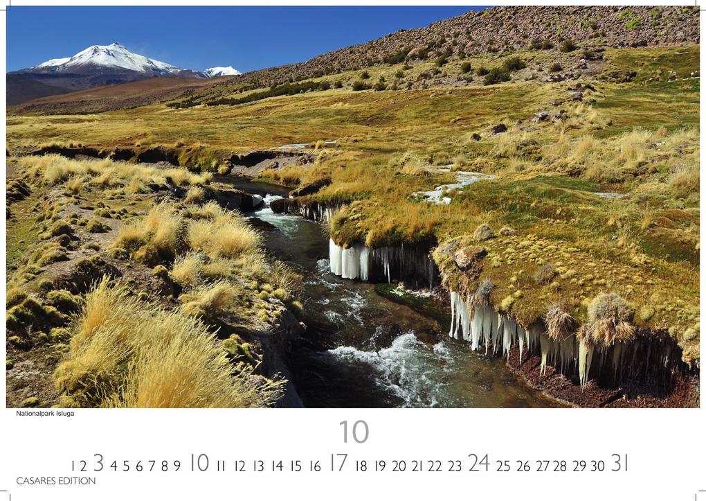 Weitere Ansicht: Chile Kalender 2027 - Wandkalender | Fotokalender Südamerika 35x50cm - Spektakuläre Landschaften von Atacama bis Patagonien, perfekt als Geschenk & Wanddeko