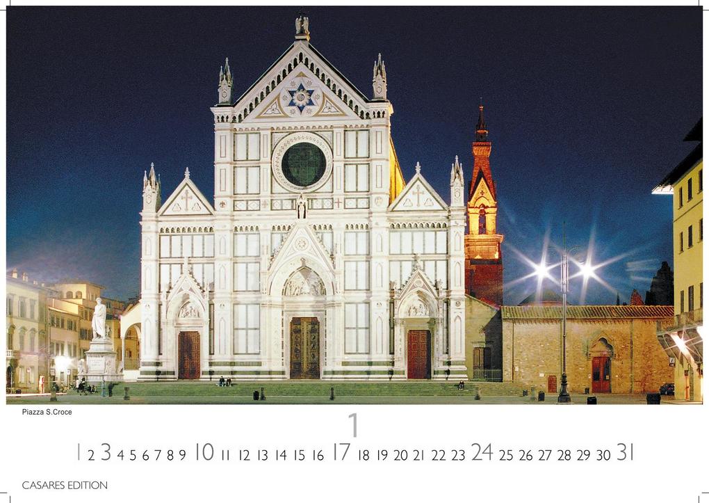 Weitere Ansicht: Florenz Kalender 2027 - Wandkalender | Fotokalender Italien 24x35 cm - Toskana Flair für ihr Zuhause