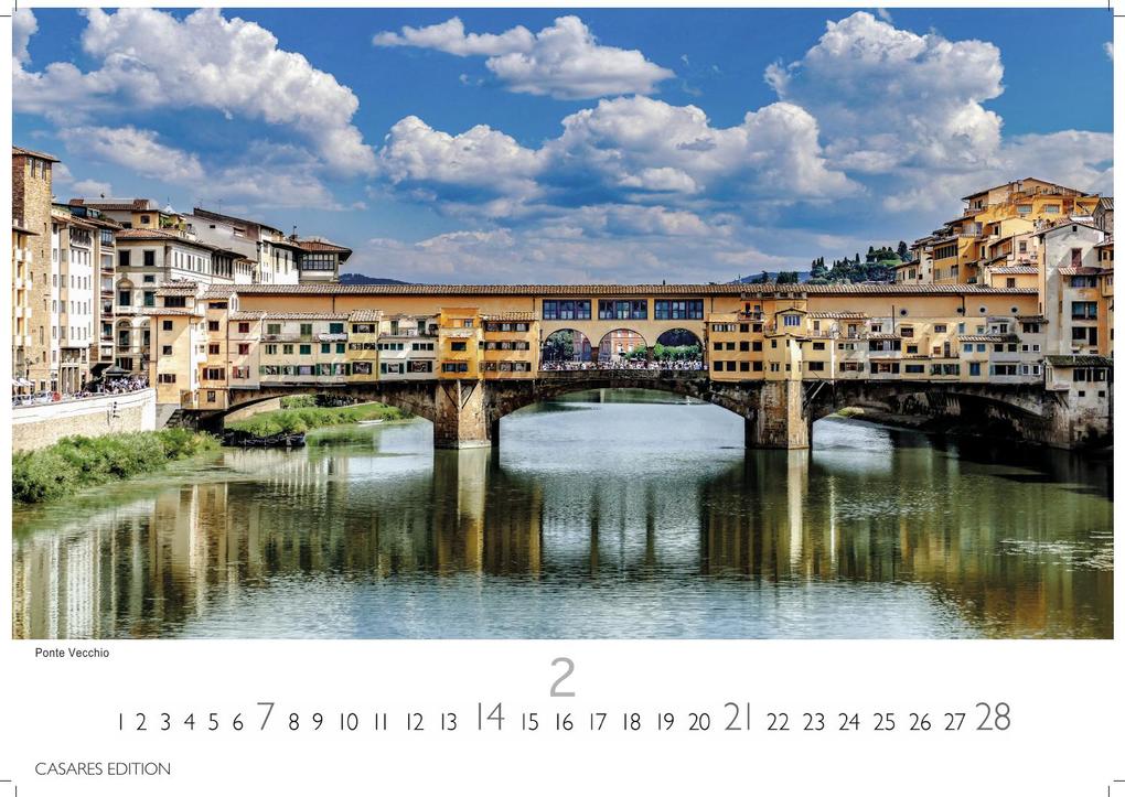 Weitere Ansicht: Florenz Kalender 2027 - Wandkalender | Fotokalender Italien 24x35 cm - Toskana Flair für ihr Zuhause