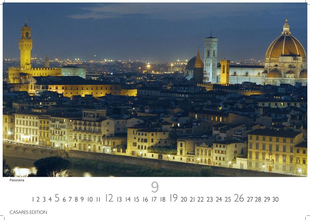 Weitere Ansicht: Florenz Kalender 2027 - Wandkalender | Fotokalender Italien 24x35 cm - Toskana Flair für ihr Zuhause