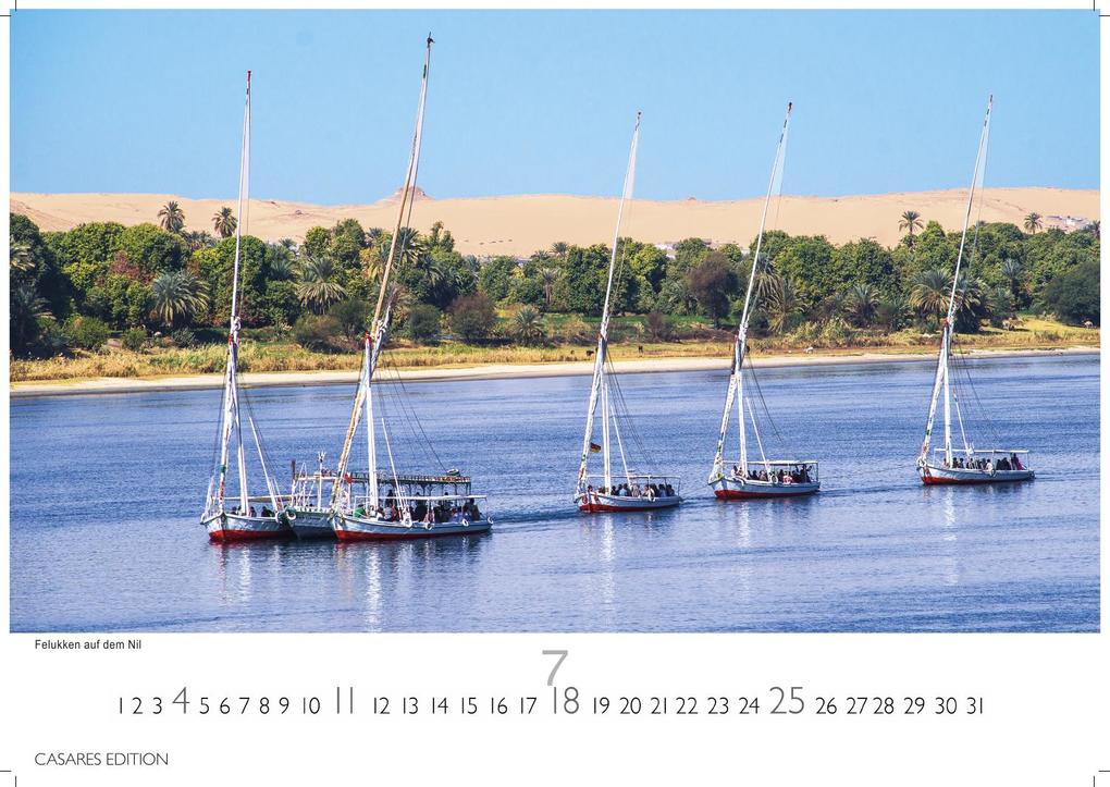 Weitere Ansicht: Ägypten Kalender 2027 - Wandkalender | Fotokalender Afrika 35x50 cm - mit atemberaubenden Fotos der Pyramiden, Sphinx, Luxor & mehr | H. W. Schawe