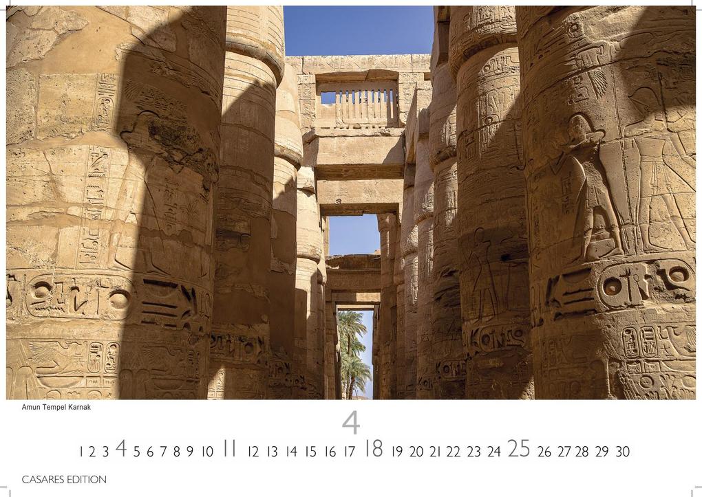 Weitere Ansicht: Ägypten Kalender 2027 - Wandkalender | Fotokalender Afrika 24x35 cm - mit atemberaubenden Fotos der Pyramiden, Sphinx, Luxor & mehr | H. W. Schawe