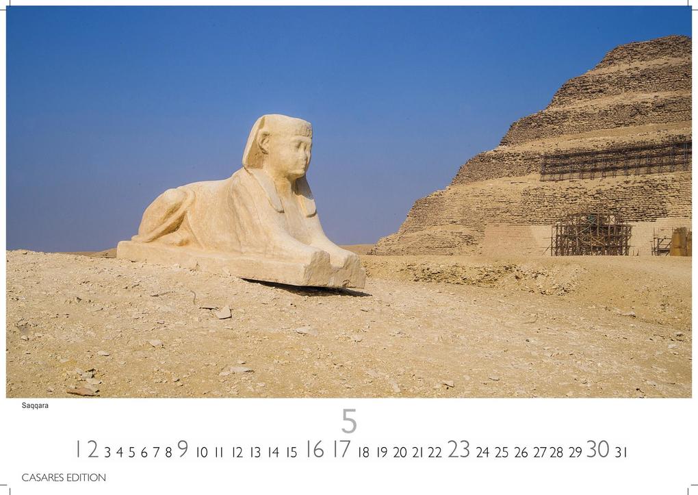 Weitere Ansicht: Ägypten Kalender 2027 - Wandkalender | Fotokalender Afrika 24x35 cm - mit atemberaubenden Fotos der Pyramiden, Sphinx, Luxor & mehr | H. W. Schawe