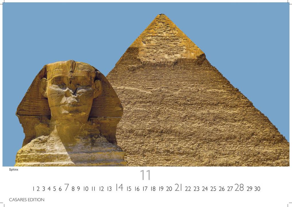 Weitere Ansicht: Ägypten Kalender 2027 - Wandkalender | Fotokalender Afrika 24x35 cm - mit atemberaubenden Fotos der Pyramiden, Sphinx, Luxor & mehr | H. W. Schawe