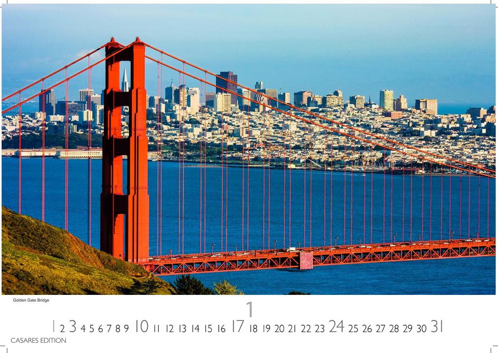 Weitere Ansicht: USA Kalender 2027 - Wandkalender | Fotokalender Nordamerika 35x50cm - Faszinierende Landschaften & Städte Amerikas, stimmungsvoll & dekorativ fürs Zuhause