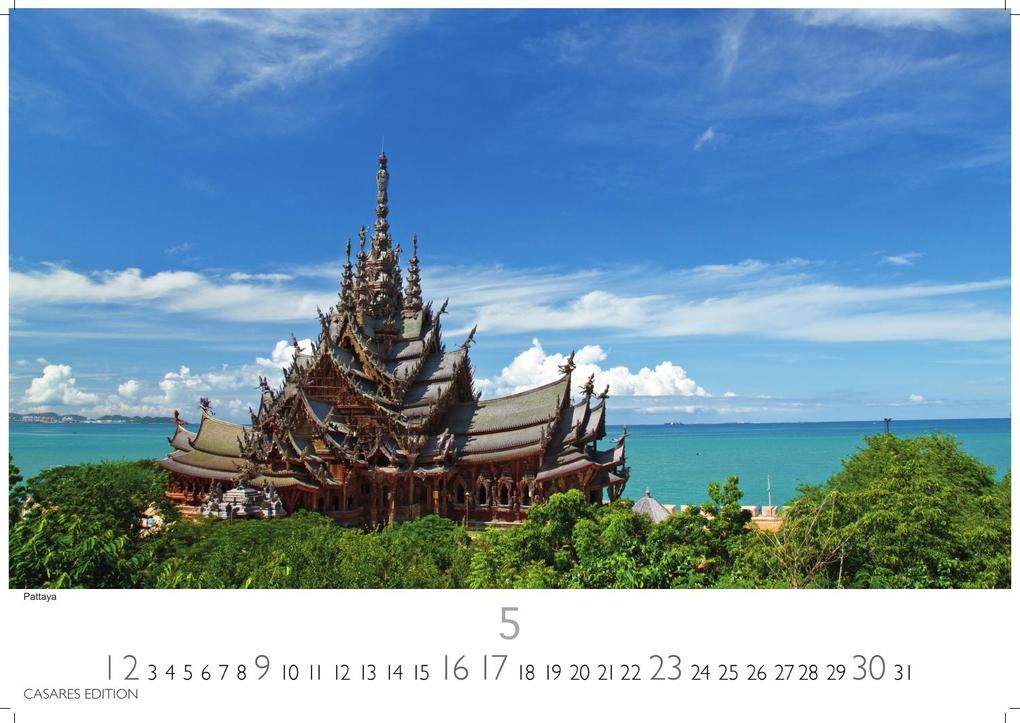 Weitere Ansicht: Thailand Kalender 2027 - Wandkalender | Fotokalender 24x35cm - Hochwertiger für 2027 - von der beeindruckenden Schönheit des Landes, Perfekt für Thailand-Liebhaber