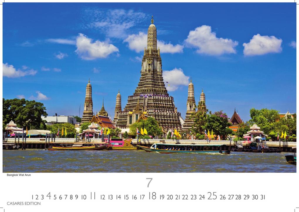 Weitere Ansicht: Thailand Kalender 2027 - Wandkalender | Fotokalender 24x35cm - Hochwertiger für 2027 - von der beeindruckenden Schönheit des Landes, Perfekt für Thailand-Liebhaber