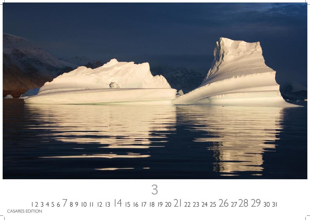 Weitere Ansicht: Arctic Landscape Kalender 2027 - Wandkalender | Fotokalender Naturkalender 35x50cm Grosses Format - 12 faszinierende Fotos von arktische Landschaften | Polarlandschaften