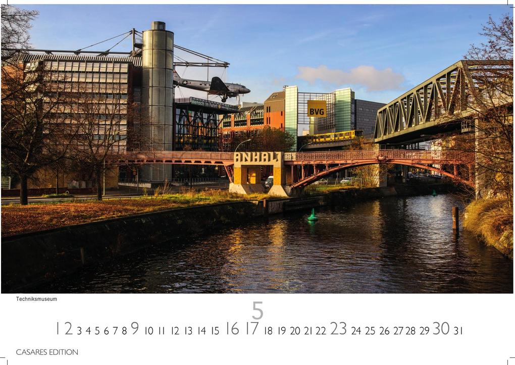 Weitere Ansicht: Berlin Kalender 2027 - Wandkalender | Fotokalender Deutschland 50 x35 cm - in 12 stimmungsvollen Aufnahmen zwischen Kultur, Architektur und Hauptstadtflair | H. W. Schawe