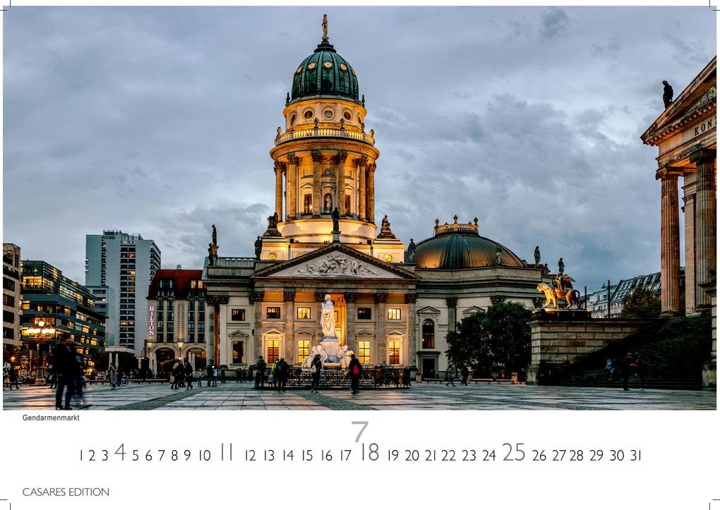 Weitere Ansicht: Berlin Kalender 2027 - Wandkalender | Fotokalender Deutschland 50 x35 cm - in 12 stimmungsvollen Aufnahmen zwischen Kultur, Architektur und Hauptstadtflair | H. W. Schawe