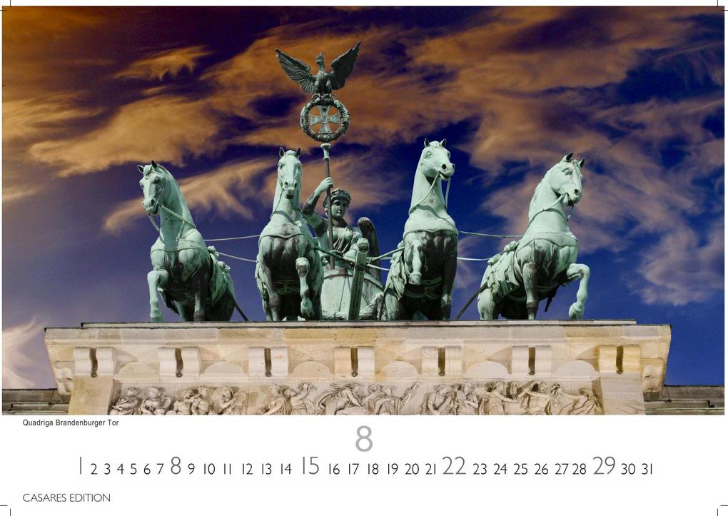 Weitere Ansicht: Berlin Kalender 2027 - Wandkalender | Fotokalender Deutschland 50 x35 cm - in 12 stimmungsvollen Aufnahmen zwischen Kultur, Architektur und Hauptstadtflair | H. W. Schawe