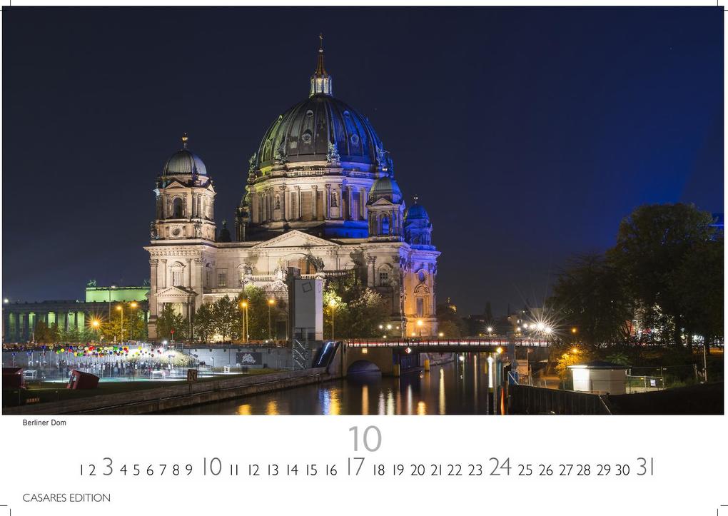 Weitere Ansicht: Berlin Kalender 2027 - Wandkalender | Fotokalender Deutschland 50 x35 cm - in 12 stimmungsvollen Aufnahmen zwischen Kultur, Architektur und Hauptstadtflair | H. W. Schawe