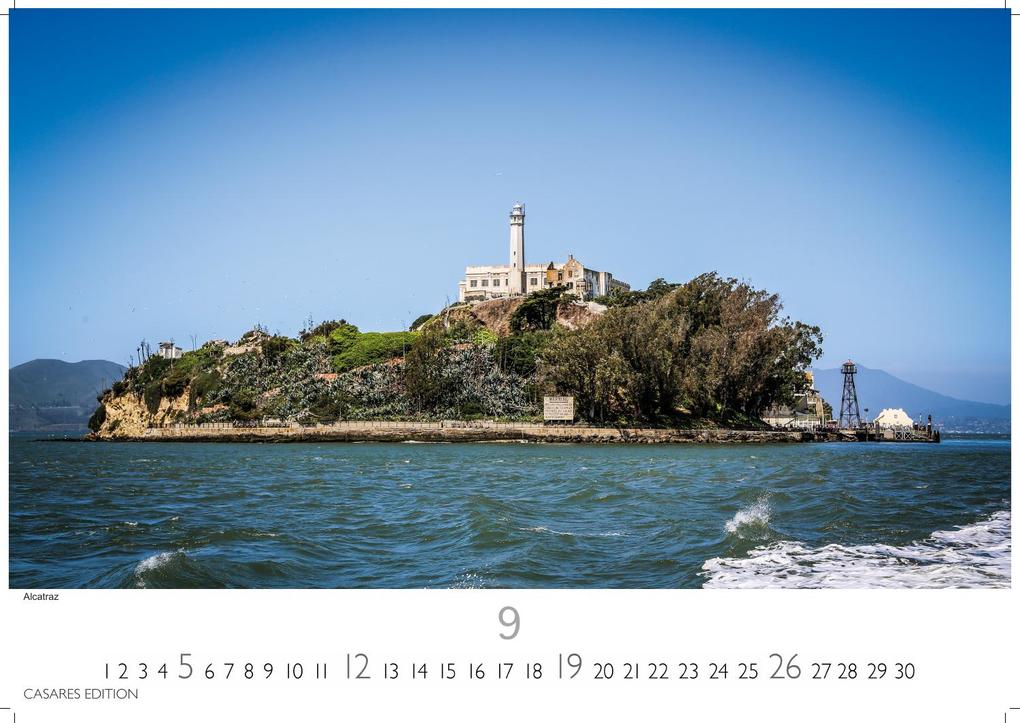 Weitere Ansicht: San Francisco Kalender 2027 - Wandkalender | Fotokalender Nordamerika 35x50cm - Faszinierende Bilder aus der Stadt der Hügel, perfekt als Deko & Geschenkidee
