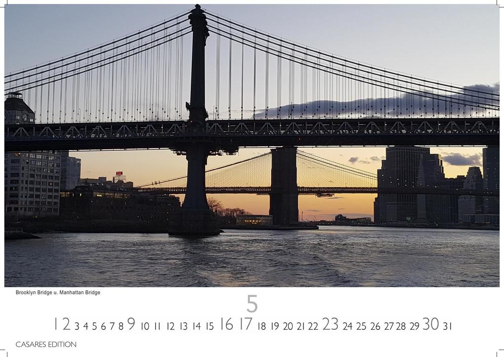 Weitere Ansicht: New York Kalender 2027 - Wandkalender | Fotokalender Nordamerika 35x50cm - Skylines, Streetlife & City-Lights der Metropole als stilvolle Deko für Büro oder Zuhause