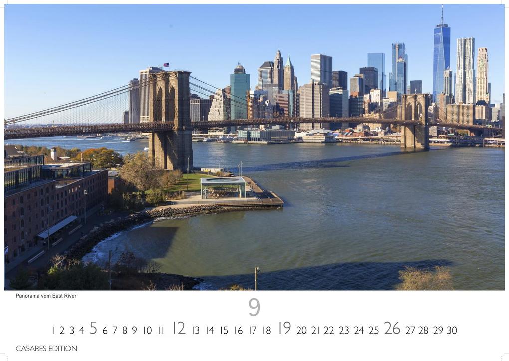 Weitere Ansicht: New York Kalender 2027 - Wandkalender | Fotokalender Nordamerika 35x50cm - Skylines, Streetlife & City-Lights der Metropole als stilvolle Deko für Büro oder Zuhause