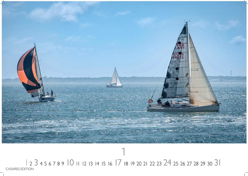 Weitere Ansicht: Segeln Kalender 2027 - Wandkalender | Fotokalender |Segelkalender Kalender für Segelliebhaber, Sportkalender 24x35cm