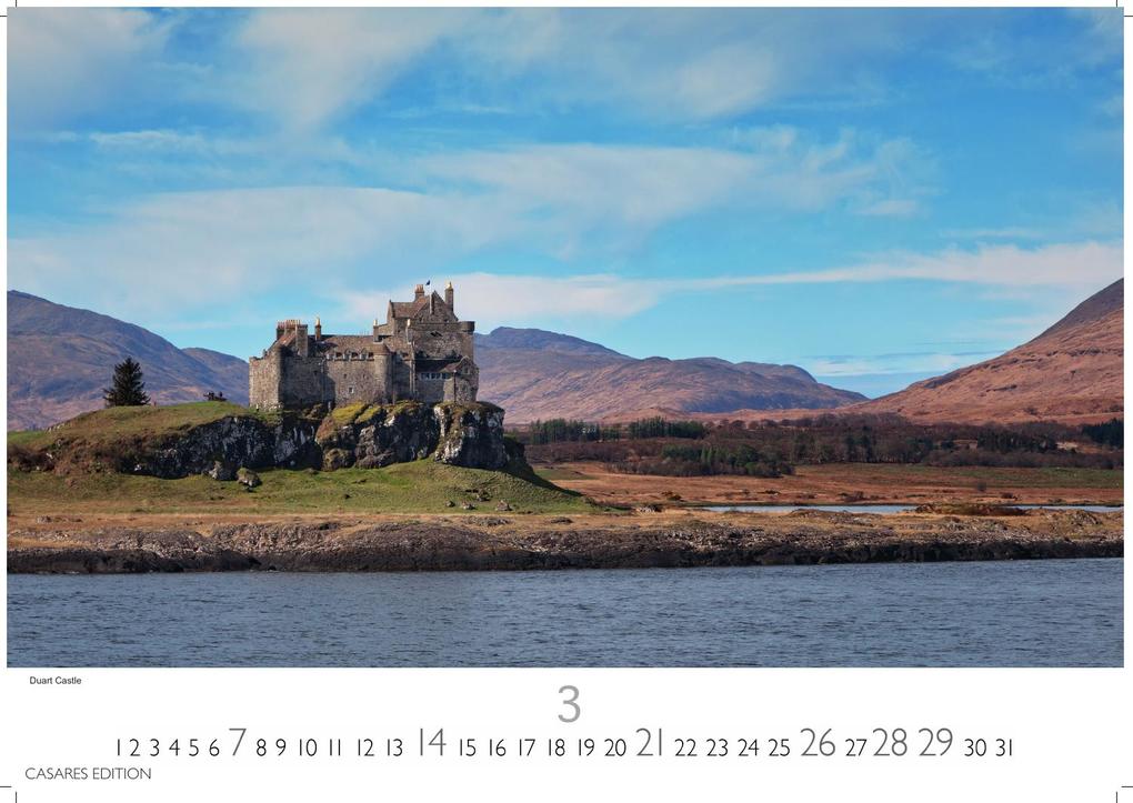 Weitere Ansicht: Schottland Kalender 2027 - Wandkalender | Fotokalender England 24x35cm - Faszinierende Bilder von schottischen Highlands, Lochs, Küsten und Nationalparks
