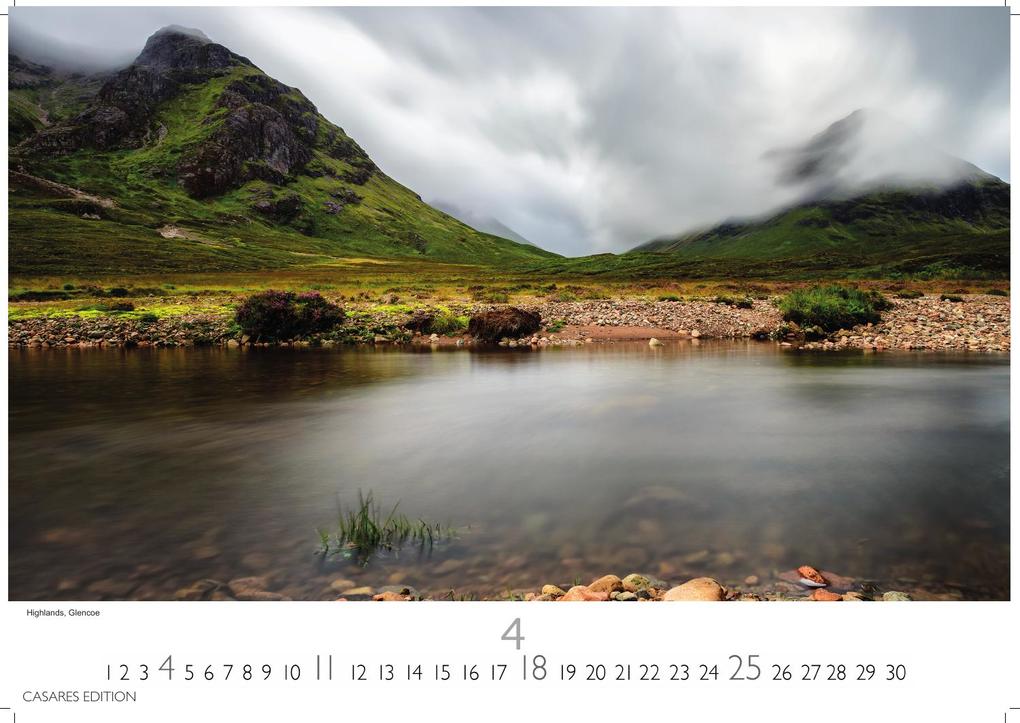 Weitere Ansicht: Schottland Kalender 2027 - Wandkalender | Fotokalender England 24x35cm - Faszinierende Bilder von schottischen Highlands, Lochs, Küsten und Nationalparks