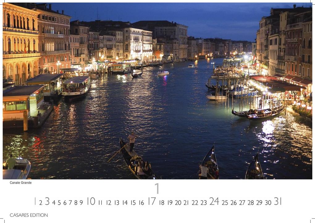 Weitere Ansicht: Venedig Kalender 2027 - Wandkalender | Fotokalender Italien 24x35 - mit malerischen Fotos von Venedig , Italien