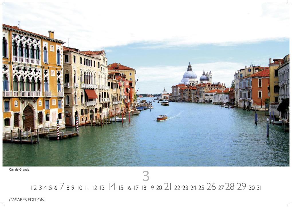 Weitere Ansicht: Venedig Kalender 2027 - Wandkalender | Fotokalender Italien 24x35 - mit malerischen Fotos von Venedig , Italien