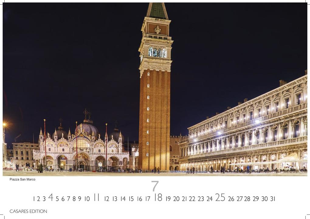 Weitere Ansicht: Venedig Kalender 2027 - Wandkalender | Fotokalender Italien 24x35 - mit malerischen Fotos von Venedig , Italien
