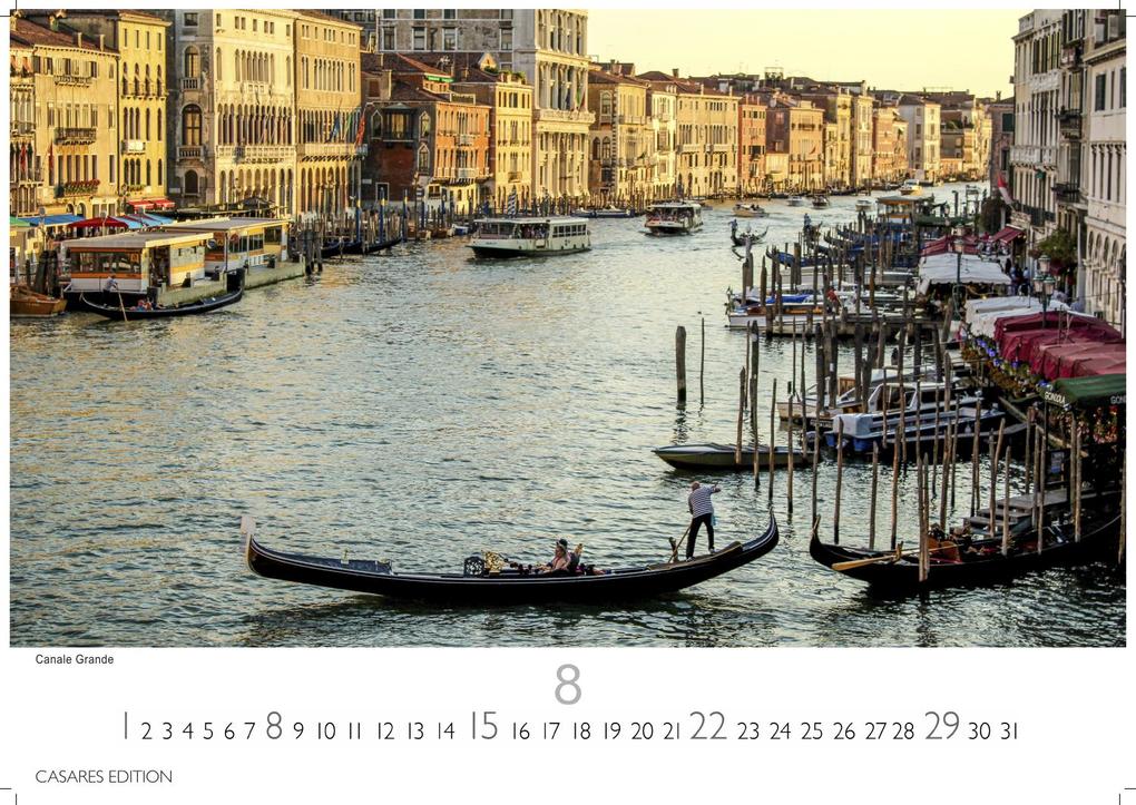 Weitere Ansicht: Venedig Kalender 2027 - Wandkalender | Fotokalender Italien 24x35 - mit malerischen Fotos von Venedig , Italien