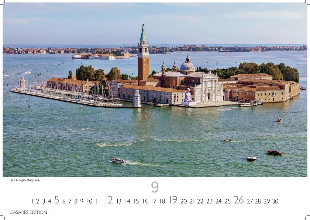 Weitere Ansicht: Venedig Kalender 2027 - Wandkalender | Fotokalender Italien 24x35 - mit malerischen Fotos von Venedig , Italien