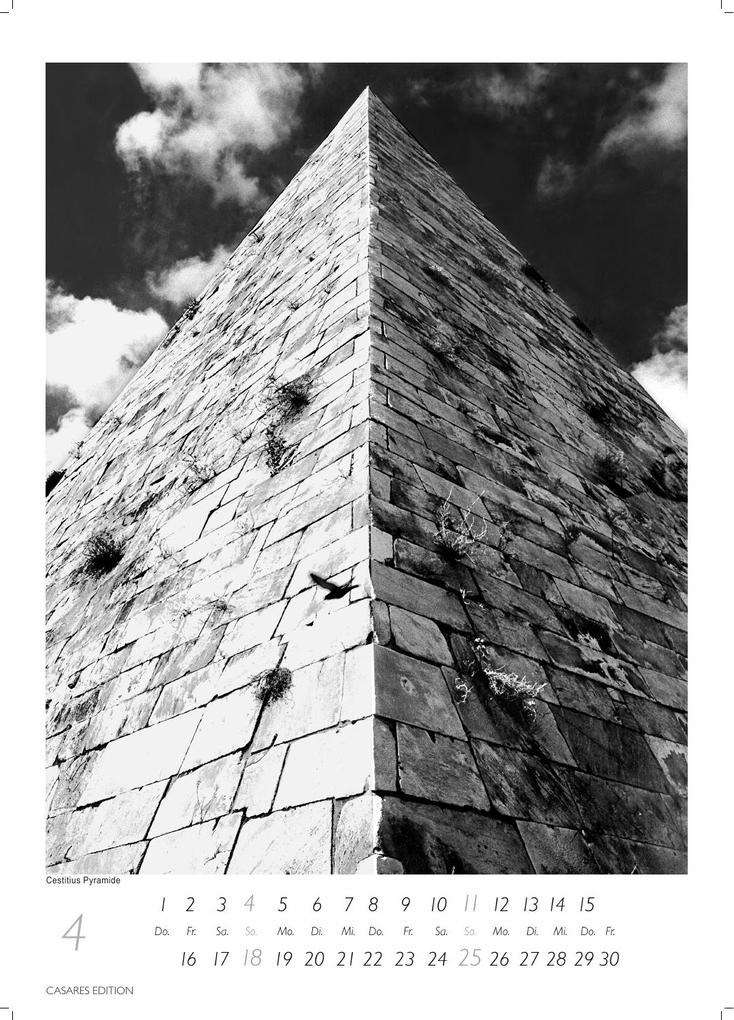 Weitere Ansicht: Rom schwarz-weiss Kalender 2027 - Wandkalender | Fotokalender Italien 29x21cm - . mit Historischen Motiven - Perfekt für Kunst, Architektur & Rom-Liebhaber | H. W. Schawe