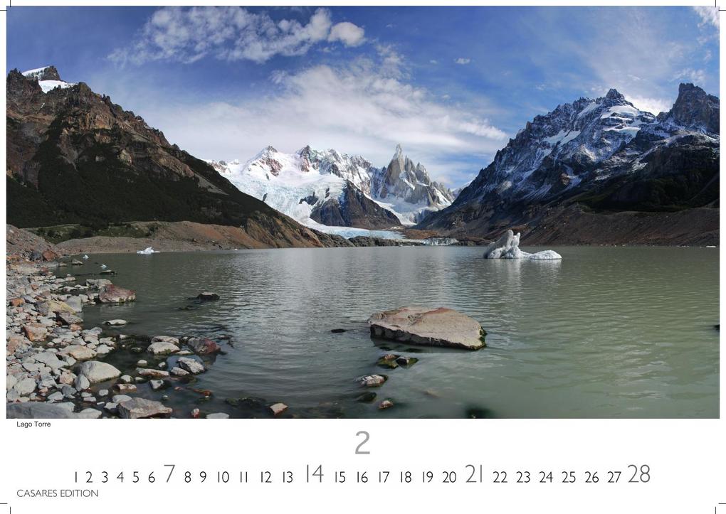 Weitere Ansicht: Patagonien Kalender 2027 - Wandkalender | Fotokalender Südamerika 35x50cm - mit beeindruckenden Fotos von Gletschern, Bergen & Wildnis, ideal als Geschenk & Deko