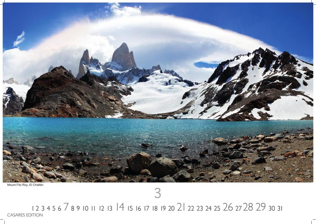 Weitere Ansicht: Patagonien Kalender 2027 - Wandkalender | Fotokalender Südamerika 35x50cm - mit beeindruckenden Fotos von Gletschern, Bergen & Wildnis, ideal als Geschenk & Deko