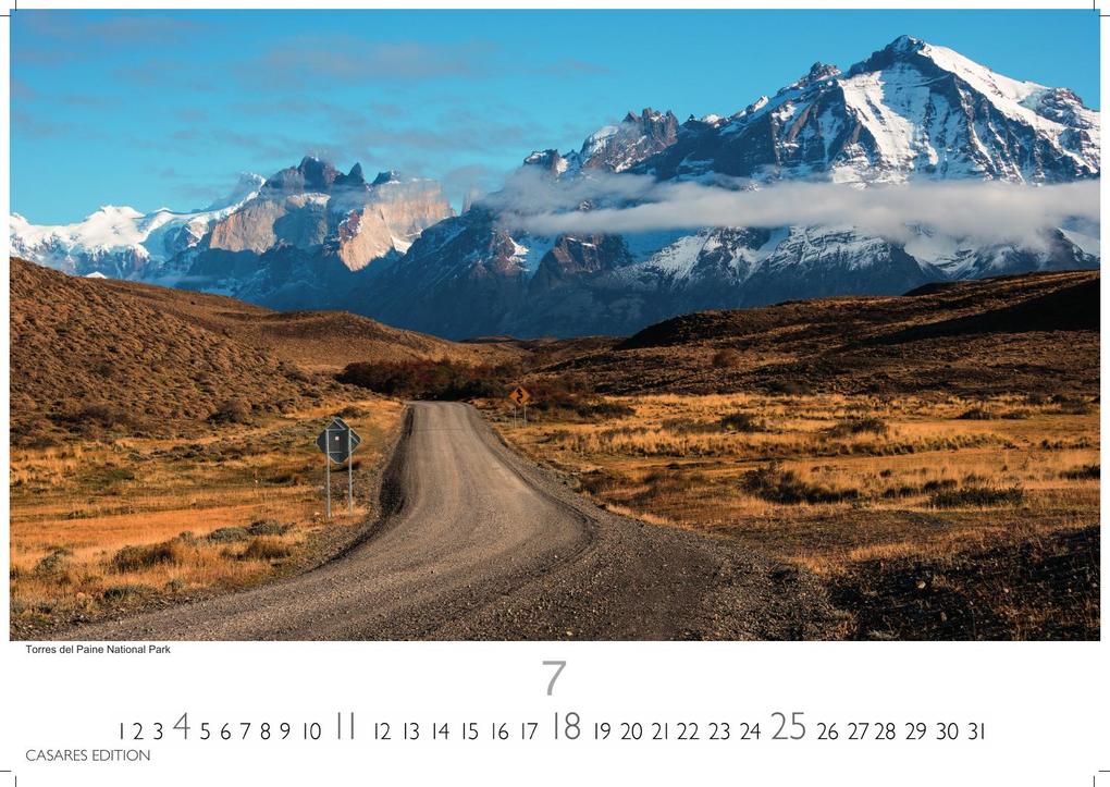 Weitere Ansicht: Patagonien Kalender 2027 - Wandkalender | Fotokalender Südamerika 35x50cm - mit beeindruckenden Fotos von Gletschern, Bergen & Wildnis, ideal als Geschenk & Deko
