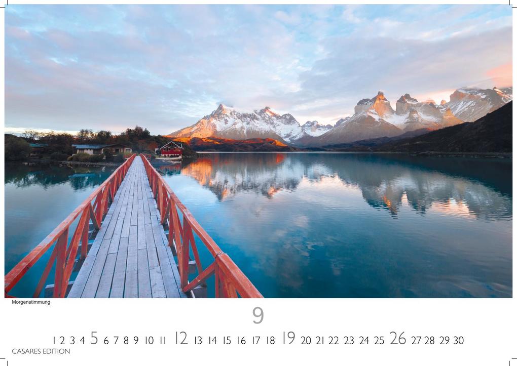 Weitere Ansicht: Patagonien Kalender 2027 - Wandkalender | Fotokalender Südamerika 35x50cm - mit beeindruckenden Fotos von Gletschern, Bergen & Wildnis, ideal als Geschenk & Deko
