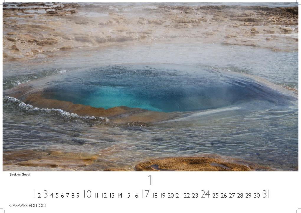 Weitere Ansicht: Island Kalender 2027 - Wandkalender | Fotokalender Naturkalender 35x50cm Grosses Format - Hochwertiger . mit atemberaubenden Island-Landschaften