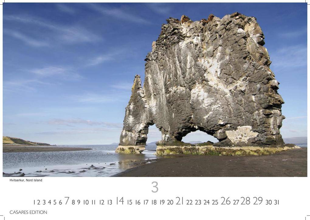 Weitere Ansicht: Island Kalender 2027 - Wandkalender | Fotokalender Naturkalender 35x50cm Grosses Format - Hochwertiger . mit atemberaubenden Island-Landschaften