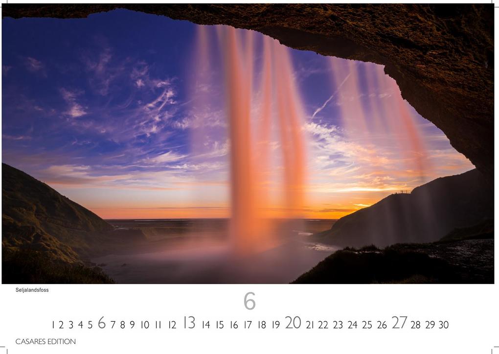 Weitere Ansicht: Island Kalender 2027 - Wandkalender | Fotokalender Naturkalender 35x50cm Grosses Format - Hochwertiger . mit atemberaubenden Island-Landschaften