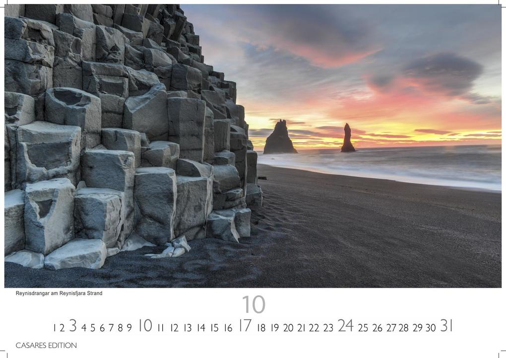 Weitere Ansicht: Island Kalender 2027 - Wandkalender | Fotokalender Naturkalender 35x50cm Grosses Format - Hochwertiger . mit atemberaubenden Island-Landschaften