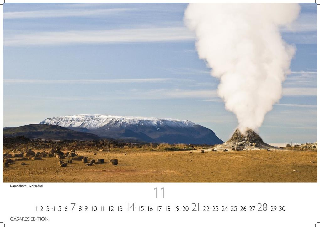 Weitere Ansicht: Island Kalender 2027 - Wandkalender | Fotokalender Naturkalender 35x50cm Grosses Format - Hochwertiger . mit atemberaubenden Island-Landschaften