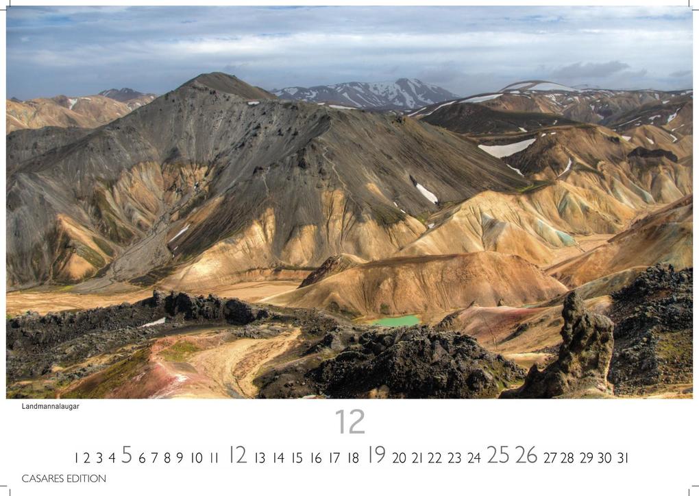 Weitere Ansicht: Island Kalender 2027 - Wandkalender | Fotokalender Naturkalender 35x50cm Grosses Format - Hochwertiger . mit atemberaubenden Island-Landschaften