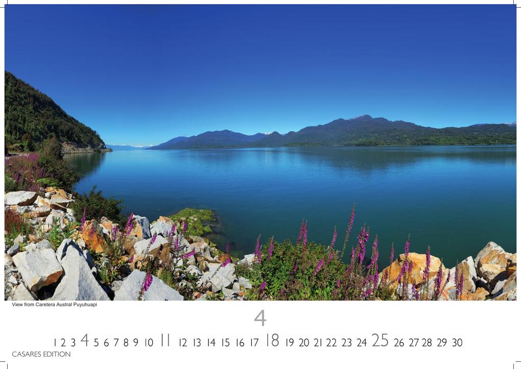 Weitere Ansicht: Patagonien Kalender 2027 - Wandkalender | Fotokalender Südamerika 24x35cm - mit beeindruckenden Fotos von Gletschern, Bergen & Wildnis, ideal als Geschenk & Deko