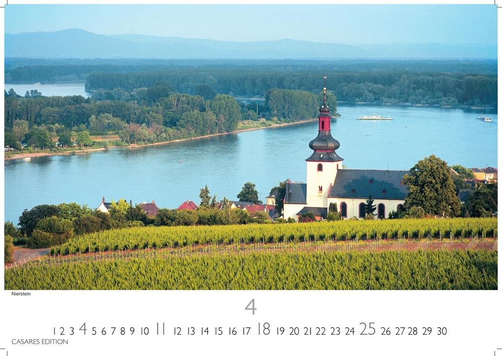 Weitere Ansicht: Der Rhein Kalender 2027 - Wandkalender | Fotokalender Deutschland 24x35cm | mit 12 eindrucksvollen Aufnahmen von Flusslandschaften, Burgen und Weinregionen