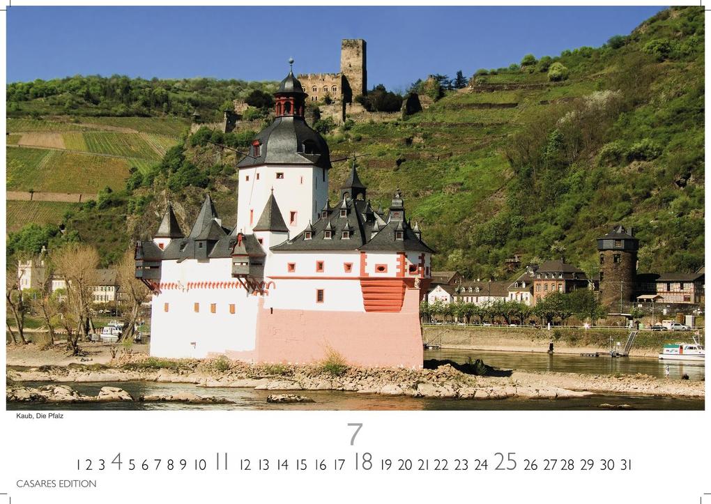 Weitere Ansicht: Der Rhein Kalender 2027 - Wandkalender | Fotokalender Deutschland 24x35cm | mit 12 eindrucksvollen Aufnahmen von Flusslandschaften, Burgen und Weinregionen
