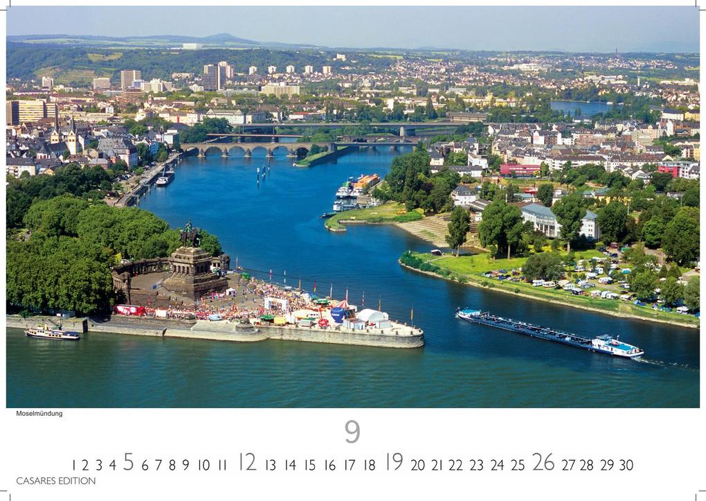 Weitere Ansicht: Der Rhein Kalender 2027 - Wandkalender | Fotokalender Deutschland 24x35cm | mit 12 eindrucksvollen Aufnahmen von Flusslandschaften, Burgen und Weinregionen