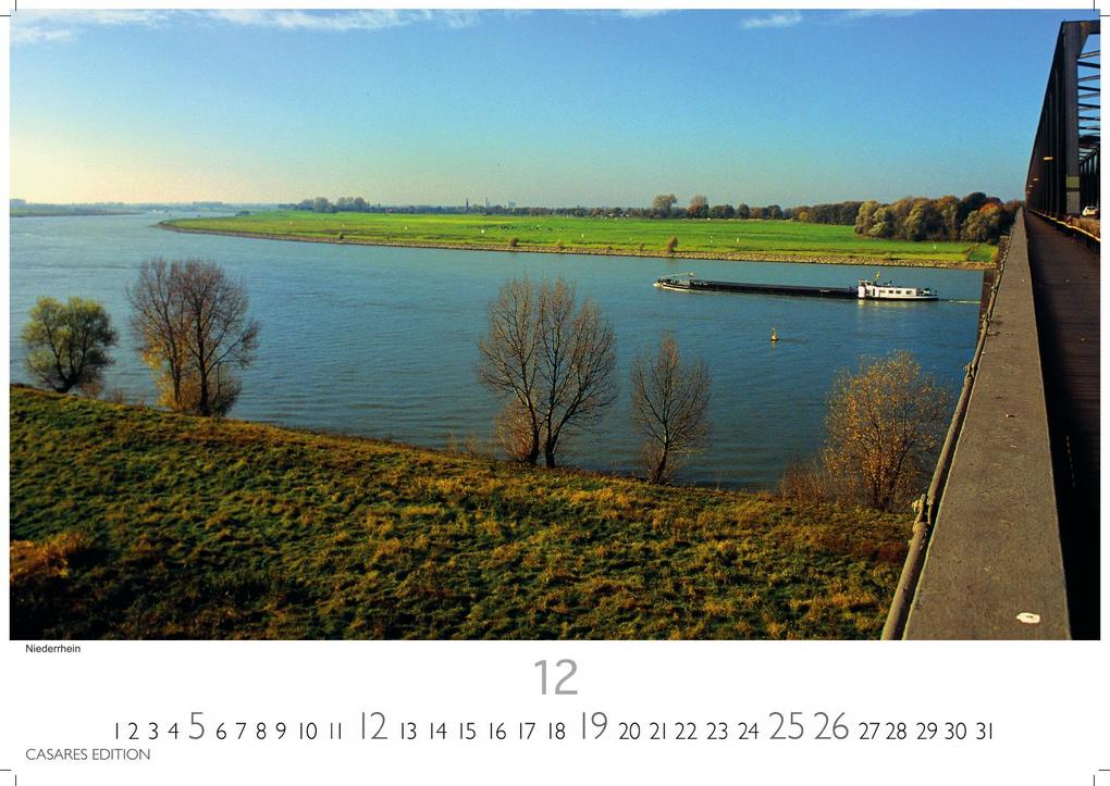 Weitere Ansicht: Der Rhein Kalender 2027 - Wandkalender | Fotokalender Deutschland 24x35cm | mit 12 eindrucksvollen Aufnahmen von Flusslandschaften, Burgen und Weinregionen