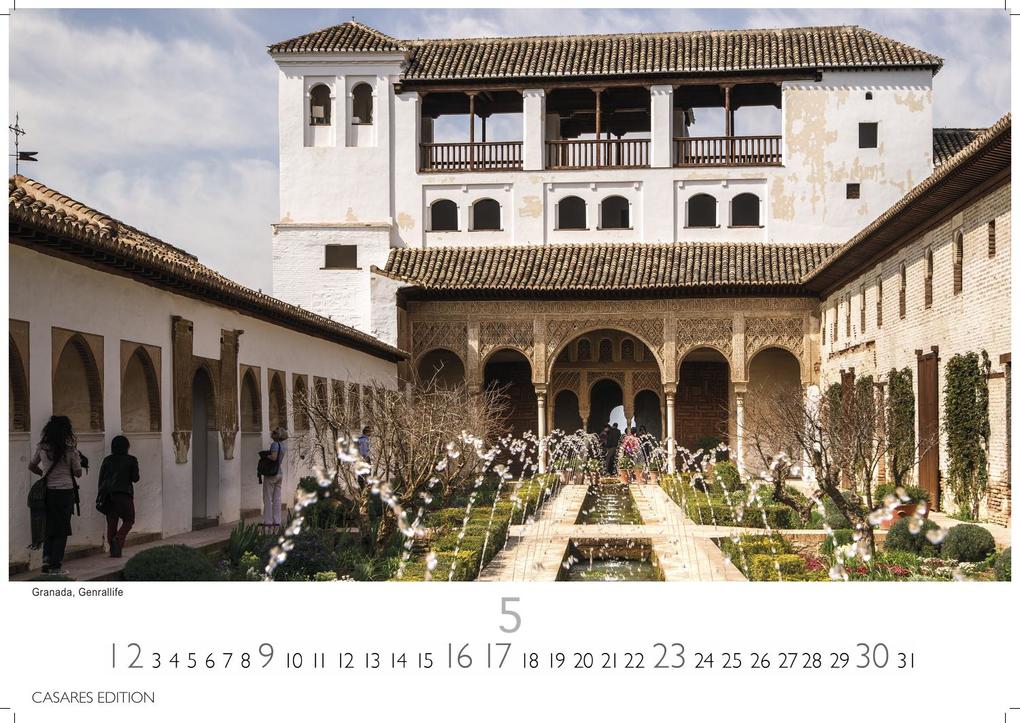 Weitere Ansicht: Andalusien Kalender 2027 - Wandkalender | Fotokalender Spanien 24x35 cm - . mit den Highlights dieser faszinierenden Region
