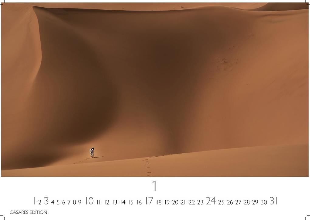 Weitere Ansicht: Sahara Kalender 2027 - Wandkalender | Fotokalender Afrika 24x35 cm - . mit 12 brillanten Fotos der Wüste